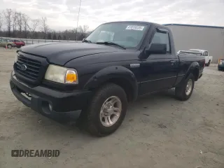2008 Ford Ranger XL with VIN 1FTYR10U58PA77046, listed as a Copart auction lot 41819235 with 145,859 mi miles and Salvage Title. Bid and sale history available at carsss.com. Image 1.