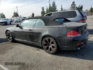 2004 BMW 6 Series 645Ci z VIN WBAEK73424B321911, wystawiony jako Copart lot #87111524 z przebiegiem 121 503 mil mil oraz Czysty tytuł • Clean title. Historia ofert i sprzedaży dostępna na DreamBid. Obrazek 2.
