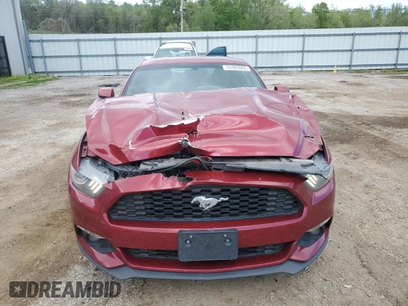 2017 Ford Mustang EcoBoost with VIN 1FA6P8TH1H5215395, listed as a Copart auction lot 51485905 with 121,197 mi miles and Salvage Title. Bid and sale history available at carsss.com. Image 5.