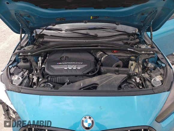 2020 BMW 2 Series M235i xDrive with VIN WBA13AL09L7F42707, listed as a Copart auction lot 51259043 with 43,945 mi miles. Bid and sale history available at carsss.com. Image 12.