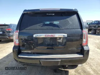 2017 GMC Yukon Denali with VIN 1GKS2CKJXHR389946, listed as a Copart auction lot 48678225 with 156,603 mi miles and Salvage Title. Bid and sale history available at carsss.com. Image 6.