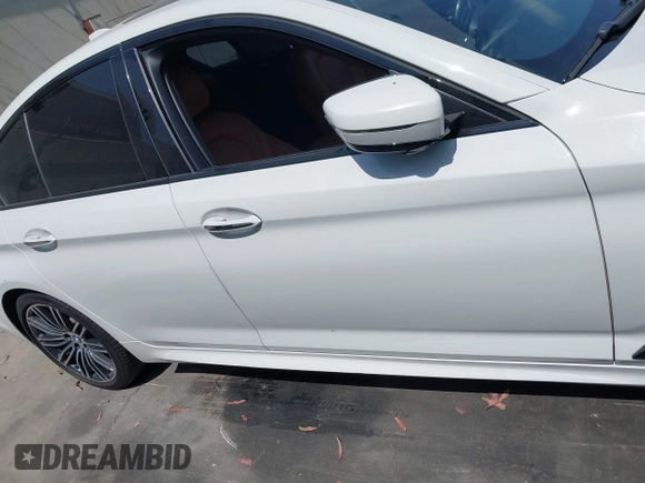 2018 BMW 5 Series 530i with VIN WBAJA5C5XJWA39179, listed as a IAAI auction lot 42380945 with 76,410 mi miles and . Bid and sale history available at DreamBid. Image 14.