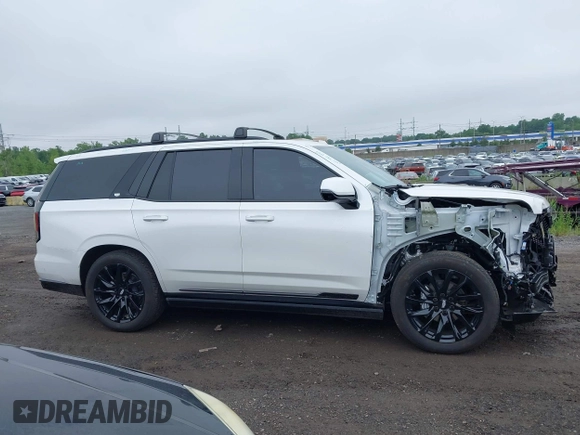 2024 Cadillac Escalade 4WD Sport Platinum with VIN 1GYS4GKL2RR140583, listed as a IAAI auction lot 42497577 with 9,887 mi miles and . Bid and sale history available at DreamBid. Image 13.