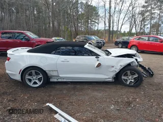 2019 Chevrolet Camaro 1LT with VIN 1G1FB3DXXK0124754, listed as a IAAI auction lot 41169480 with 81,727 mi miles. Bid and sale history available at carsss.com. Image 14.