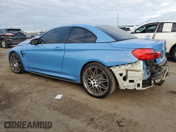 2017 BMW M4 with VIN WBS3U9C31HP971127, listed as a Copart auction lot 74494894 with 65,387 mi miles and Salvage title. Bid and sale history available at DreamBid. Image 2.