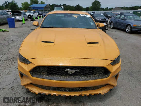 2022 Ford Mustang EcoBoost with VIN 1FA6P8TH6N5146134, listed as a Copart auction lot 55947675 with 60,364 mi miles and Salvage title. Bid and sale history available at DreamBid. Image 5.