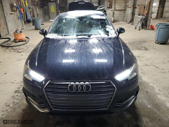 2017 Audi A4 Season of Audi ultra Premium with VIN WAUKMAF43HN056894, listed as a Copart auction lot 88409435 with 52,127 mi miles and Salvage Title. Bid and sale history available at carsss.com. Image 5.