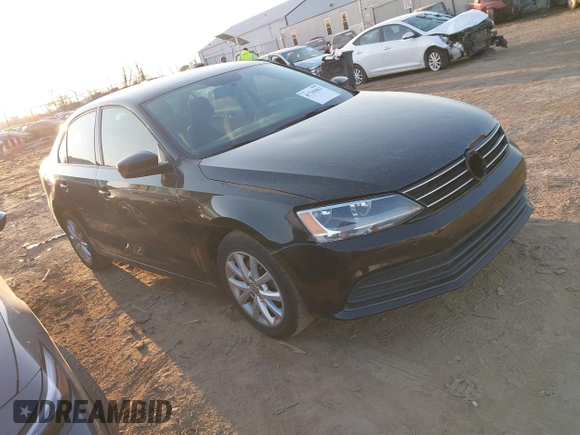 2015 Volkswagen Jetta SE with VIN 3VWD17AJXFM244532, listed as a IAAI auction lot 41769683 with 113,890 mi miles and . Bid and sale history available at DreamBid. Image 1.