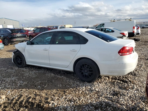 2013 Volkswagen Passat S with VIN 1VWAP7A37DC012259, listed as a Copart auction lot 44524765 with 176,133 mi miles and Salvage title. Bid and sale history available at DreamBid. Image 2.