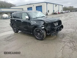 2020 Nissan Armada SL with VIN JN8AY2NC6L9617290, listed as a Copart auction lot 49095875 with 75,322 mi miles and Salvage Title. Bid and sale history available at carsss.com. Image 15.