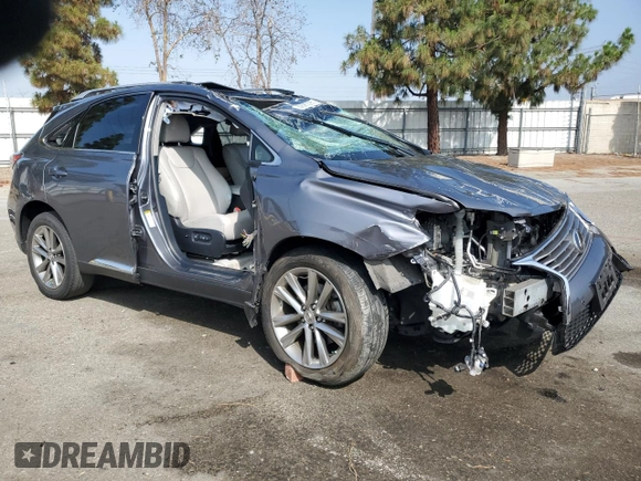 2014 Lexus RX 350 with VIN JTJZK1BA4E2012755, listed as a Copart auction lot 60565395 with 41,614 mi miles and Salvage title. Bid and sale history available at DreamBid. Image 4.
