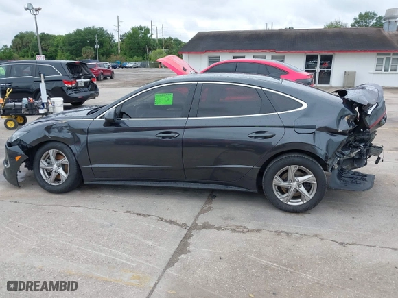 2022 Hyundai Sonata SE with VIN 5NPEG4JA9NH134242, listed as a IAAI auction lot 41972212 with 118,336 mi miles. Bid and sale history available at carsss.com. Image 15.