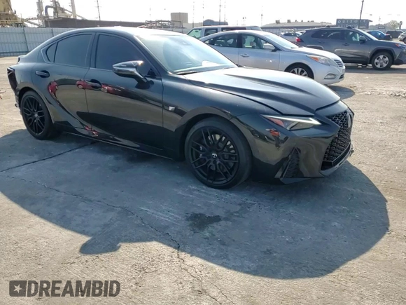 2023 Lexus IS with VIN JTHAP1D25P5004090, listed as a Copart auction lot 42436695 with 11,898 mi miles and Salvage Title. Bid and sale history available at carsss.com. Image 10.