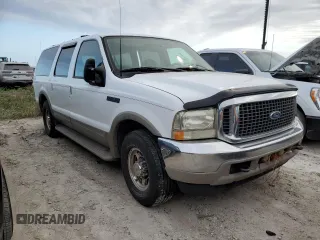 2001 Ford Excursion Limited z VIN 1FMNU42L31EA08652, wystawiony jako Copart lot #75287504 z przebiegiem 474 232 mil mil oraz Szkoda całkowita • Salvage title. Historia ofert i sprzedaży dostępna na DreamBid. Obrazek 4.