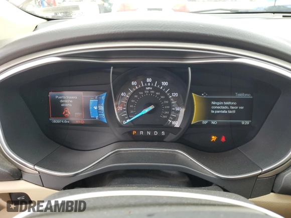 2016 Ford Fusion SE with VIN 3FA6P0H72GR134449, listed as a Copart auction lot 50785485 with 60,974 mi miles and Salvage Title. Bid and sale history available at carsss.com. Image 9.