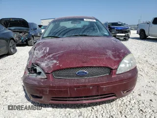 2007 Ford Taurus SEL with VIN 1FAFP56U27A183683, listed as a Copart auction lot 48707555 with Not Provided miles and Salvage Title. Bid and sale history available at DreamBid. Image 5.