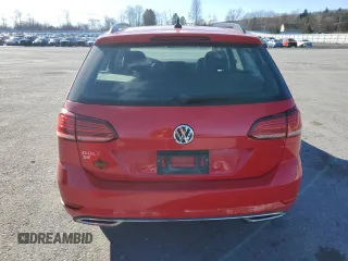 2019 Volkswagen Golf SportWagen S with VIN 3VWY57AUXKM509184, listed as a Copart auction lot 43741345 with 34,145 mi miles and Salvage Title. Bid and sale history available at carsss.com. Image 6.