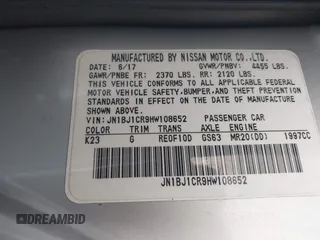 2017 Nissan Rogue SL z VIN JN1BJ1CR9HW108652, wystawiony jako IAAI lot #41418435 z przebiegiem 54 481 mil mil oraz . Historia ofert i sprzedaży dostępna na DreamBid. Obrazek 9.