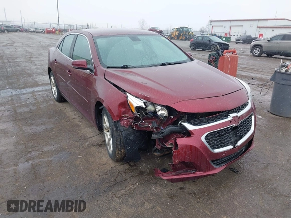 2016 Chevrolet Malibu LT with VIN 1G11C5SA8GF141395, listed as a IAAI auction lot 41747849 with 130,609 mi miles. Bid and sale history available at carsss.com. Image 1.