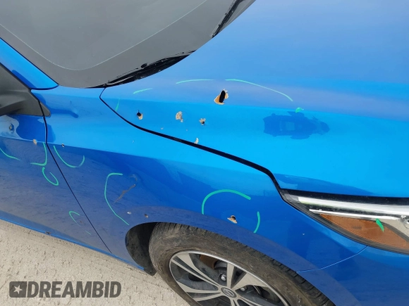 2021 Nissan Sentra SV with VIN 3N1AB8CV3MY235916, listed as a IAAI auction lot 41511614 with 73,079 mi miles and . Bid and sale history available at DreamBid. Image 17.