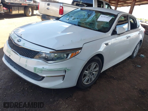 2017 Kia Optima LX with VIN 5XXGT4L37HG176394, listed as a IAAI auction lot 42397417 with 82,310 mi miles and . Bid and sale history available at DreamBid. Image 19.