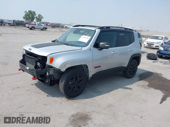 2018 Jeep Renegade Trailhawk z VIN ZACCJBCB6JPH86837, wystawiony jako IAAI lot #42394914 z przebiegiem 17 367 mil mil oraz . Historia ofert i sprzedaży dostępna na DreamBid. Obrazek 21.