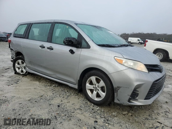 2018 Toyota Sienna L с VIN 5TDZZ3DC0JS926500, выставлен на аукционе Copart как лот 45276025 с пробегом 185 907 миль миль и Списание • Salvage title. История ставок и продаж доступна на DreamBid. Изображение 4.