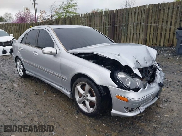 2006 Mercedes-Benz C 230 Sport with VIN WDBRF52H96A851995, listed as a IAAI auction lot 41985231 with 159,658 mi miles and . Bid and sale history available at carsss.com. Image 1.