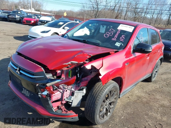 2019 Mitsubishi Outlander ES z VIN JA4AR3AU2KU020205, wystawiony jako IAAI lot #41591784 z przebiegiem 26 336 mil mil oraz . Historia ofert i sprzedaży dostępna na DreamBid. Obrazek 6.