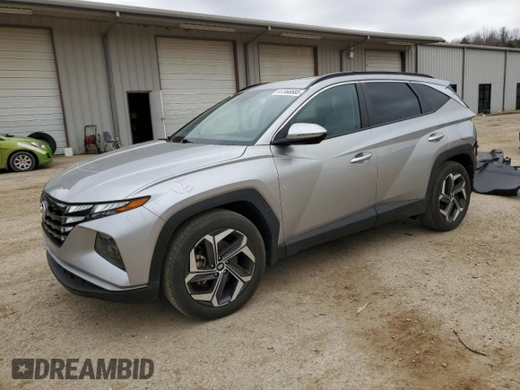 2023 Hyundai Tucson SEL with VIN 5NMJF3AE7PH239991, listed as a Copart auction lot 47368585 with 26,075 mi miles and Salvage Title. Bid and sale history available at carsss.com. Image 1.