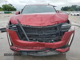 2021 Cadillac Escalade Sport z VIN 1GYS3FKL9MR226155, wystawiony jako Copart lot #55998785 z przebiegiem 96 725 mil mil oraz Szkody całkowita. Historia ofert i sprzedaży dostępna na DreamBid. Obrazek 5.
