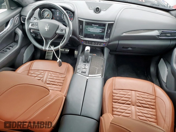 2022 Maserati Levante Modena S with VIN ZN661ZUM4NX393104, listed as a Copart auction lot 54906085 with 11,800 mi miles and Non Repairable. Bid and sale history available at carsss.com. Image 8.