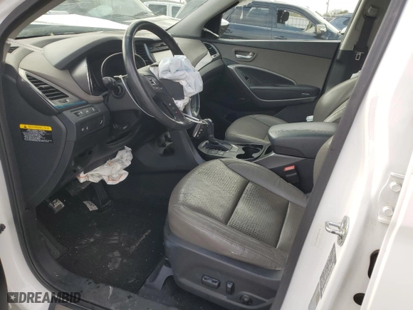 2016 Hyundai Santa Fe Sport with VIN 5XYZU3LB6GG374112, listed as a Copart auction lot 82031384 with NaN miles and Salvage Title. Bid and sale history available at carsss.com. Image 7.
