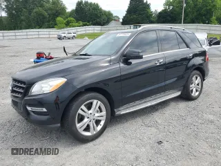 2014 Mercedes-Benz M 350 with VIN 4JGDA5HB6EA426449, listed as a Copart auction lot 57773625 with 97,564 mi miles and Salvage title. Bid and sale history available at DreamBid. Image 1.