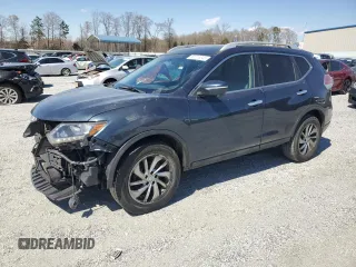 2015 Nissan Rogue SL with VIN 5N1AT2MTXFC832461, listed as a Copart auction lot 50018045 with 212,469 mi miles and Clean Title. Bid and sale history available at carsss.com. Image 1.