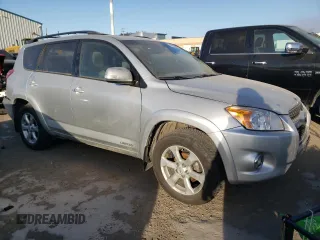 2011 Toyota RAV4 Ltd with VIN 2T3DF4DV8BW143841, listed as a Copart auction lot 41563195 with 186,497 mi miles and Salvage Title. Bid and sale history available at carsss.com. Image 4.