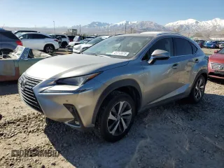 2018 Lexus NX with VIN JTJBARBZ0J2173090, listed as a Copart auction lot 45712875 with 61,004 mi miles and Salvage Title. Bid and sale history available at carsss.com. Image 1.