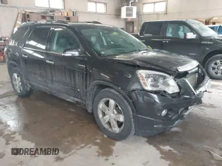 2010 GMC Acadia SLT1 with VIN 1GKLVMEDXAJ104416, listed as a IAAI auction lot 41292983 with 160,462 mi miles. Bid and sale history available at carsss.com. Image 1.