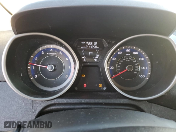 2013 Hyundai Elantra Coupe GS with VIN KMHDH6AE1DU009579, listed as a Copart auction lot 43067675 with 214,050 mi miles and Salvage Title. Bid and sale history available at carsss.com. Image 9.