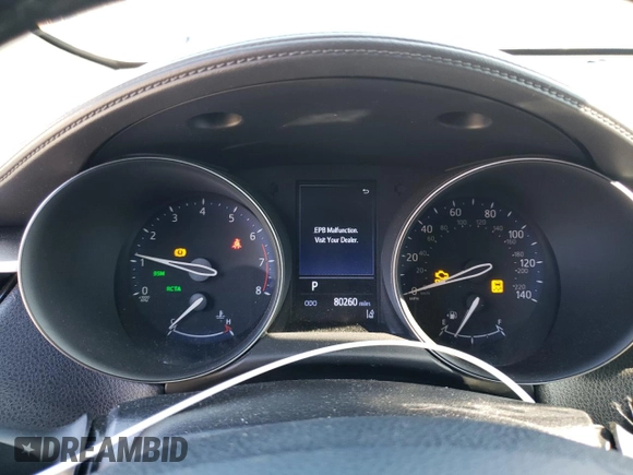 2019 Toyota C-HR XLE with VIN JTNKHMBX9K1062217, listed as a Copart auction lot 48850575 with 80,260 mi miles and Salvage Title. Bid and sale history available at DreamBid. Image 9.