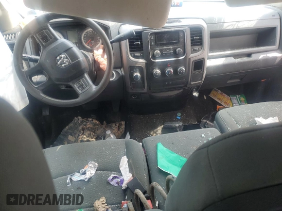2018 Ram 1500 Express with VIN 1C6RR7FT1JS261304, listed as a Copart auction lot 60423875 with Not provided miles and Salvage title. Bid and sale history available at DreamBid. Image 8.