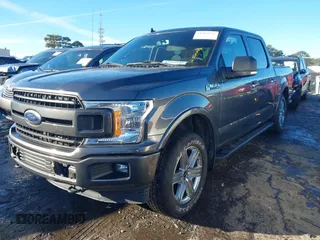 2019 Ford F-150 XL with VIN 1FTEW1E55KFD39996, listed as a IAAI auction lot 41327273 with 28,220 mi miles. Bid and sale history available at carsss.com. Image 17.