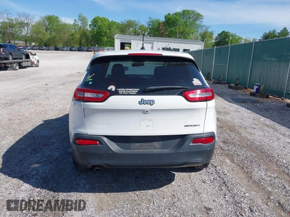 2016 Jeep Cherokee Altitude with VIN 1C4PJLAB0GW272536, listed as a IAAI auction lot 42092391 with 183,089 mi miles and . Bid and sale history available at DreamBid. Image 16.