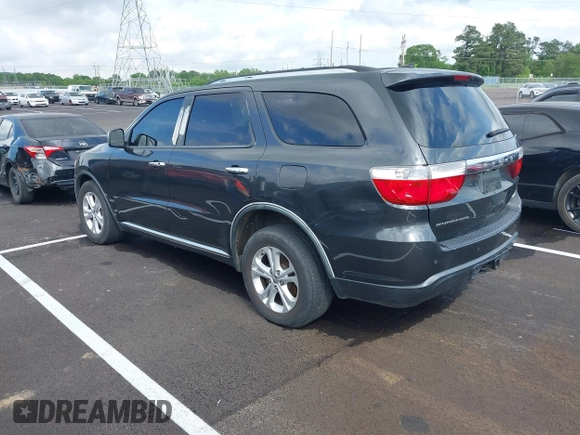2011 Dodge Durango Crew with VIN 1D4RD4GG6BC651434, listed as a IAAI auction lot 42156389 with 505,373 mi miles and . Bid and sale history available at carsss.com. Image 3.