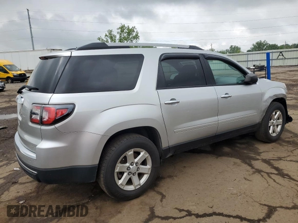 2015 GMC Acadia SLE with VIN 1GKKRNED4FJ199312, listed as a Copart auction lot 58845645 with 179,804 mi miles and Clean title. Bid and sale history available at DreamBid. Image 3.