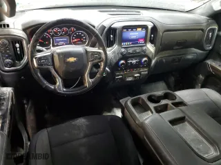 2019 Chevrolet Silverado 1500 LT with VIN 1GCRYDED9KZ217984, listed as a Copart auction lot 42634905 with 96,471 mi miles and Salvage Title. Bid and sale history available at carsss.com. Image 8.