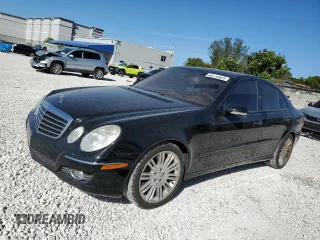 2007 Mercedes-Benz E-Class 3.5L with VIN WDBUF56X67B111473, listed as a Copart auction lot 48110925 with 160,809 mi miles and Salvage Title. Bid and sale history available at carsss.com. Image 1.