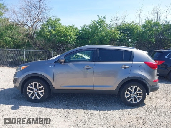 2014 Kia Sportage LX with VIN KNDPBCAC3E7587943, listed as a IAAI auction lot 42092903 with 153,483 mi miles and . Bid and sale history available at carsss.com. Image 15.