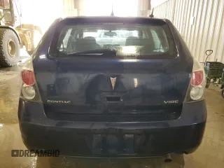2009 Pontiac Vibe w/1SB with VIN 5Y2SP67079Z439363, listed as a Copart auction lot 82773844 with 202,694 mi miles and Non Repairable. Bid and sale history available at carsss.com. Image 6.