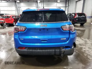 2021 Jeep Compass Altitude with VIN 3C4NJCBB3MT580971, listed as a Copart auction lot 73720904 with 77,316 mi miles and Salvage Title. Bid and sale history available at carsss.com. Image 6.